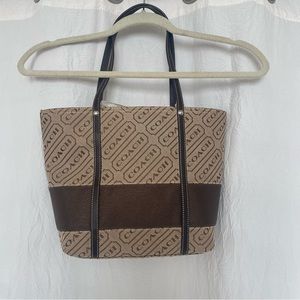 Coach Signature Lozenge Tote Bag